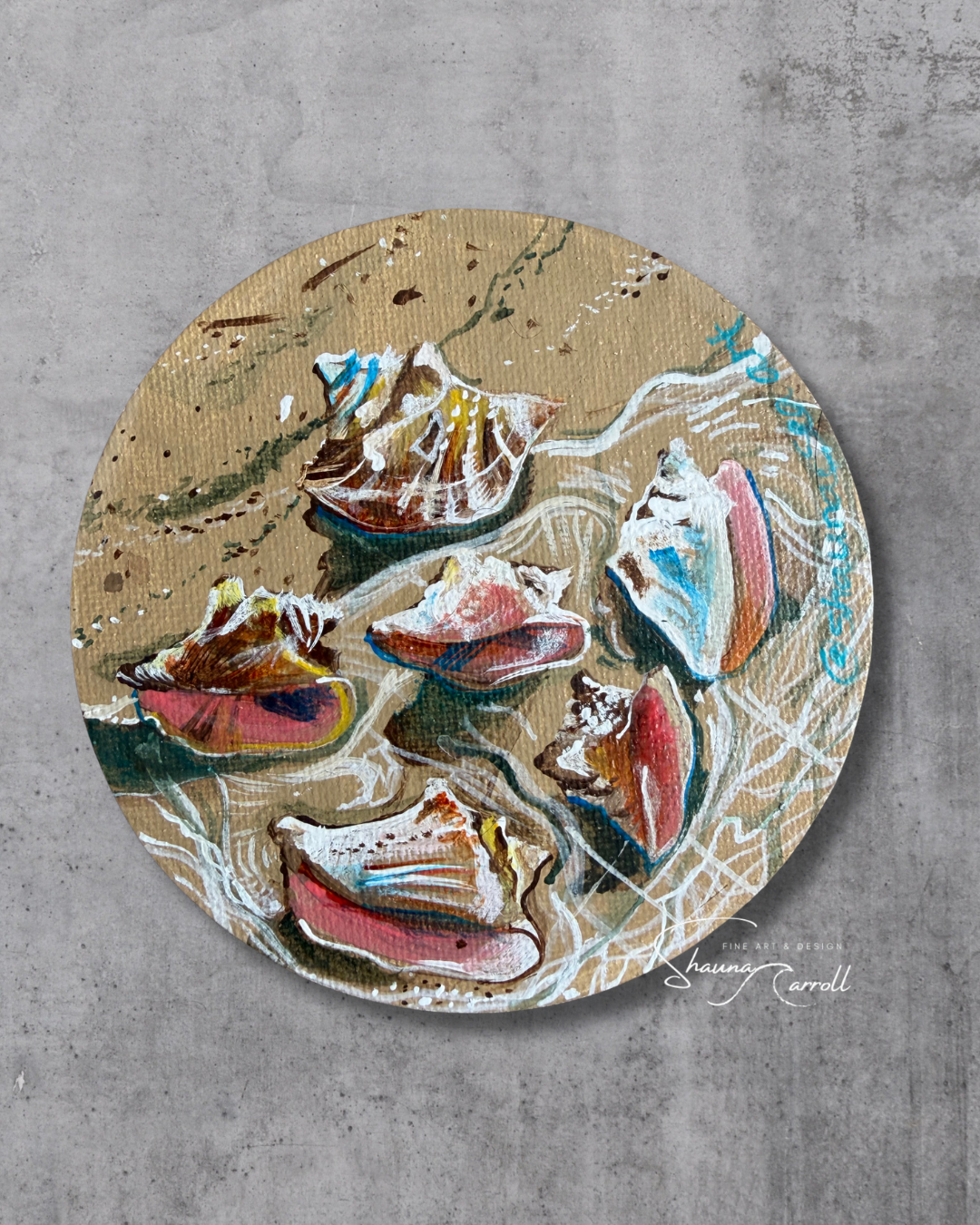 Mini Magnet: Conch Beach