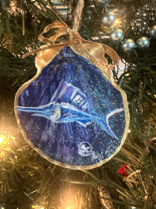 Seashell Ornament- Sailfish